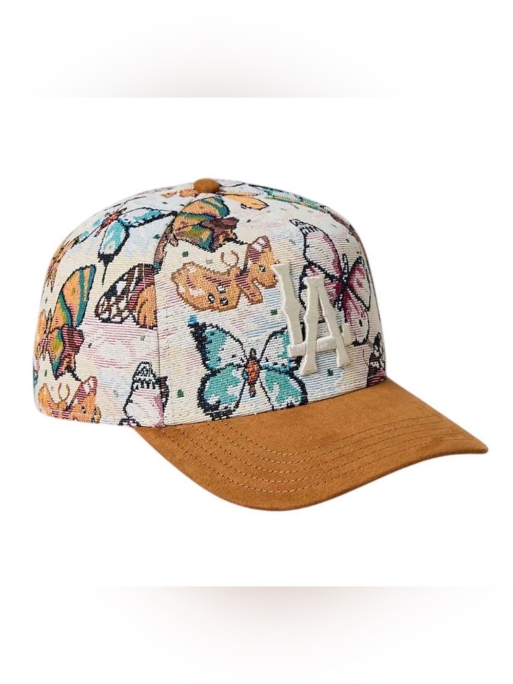 LA Dodgers American Needle LA Butterfly Jacquard Snapback Hat